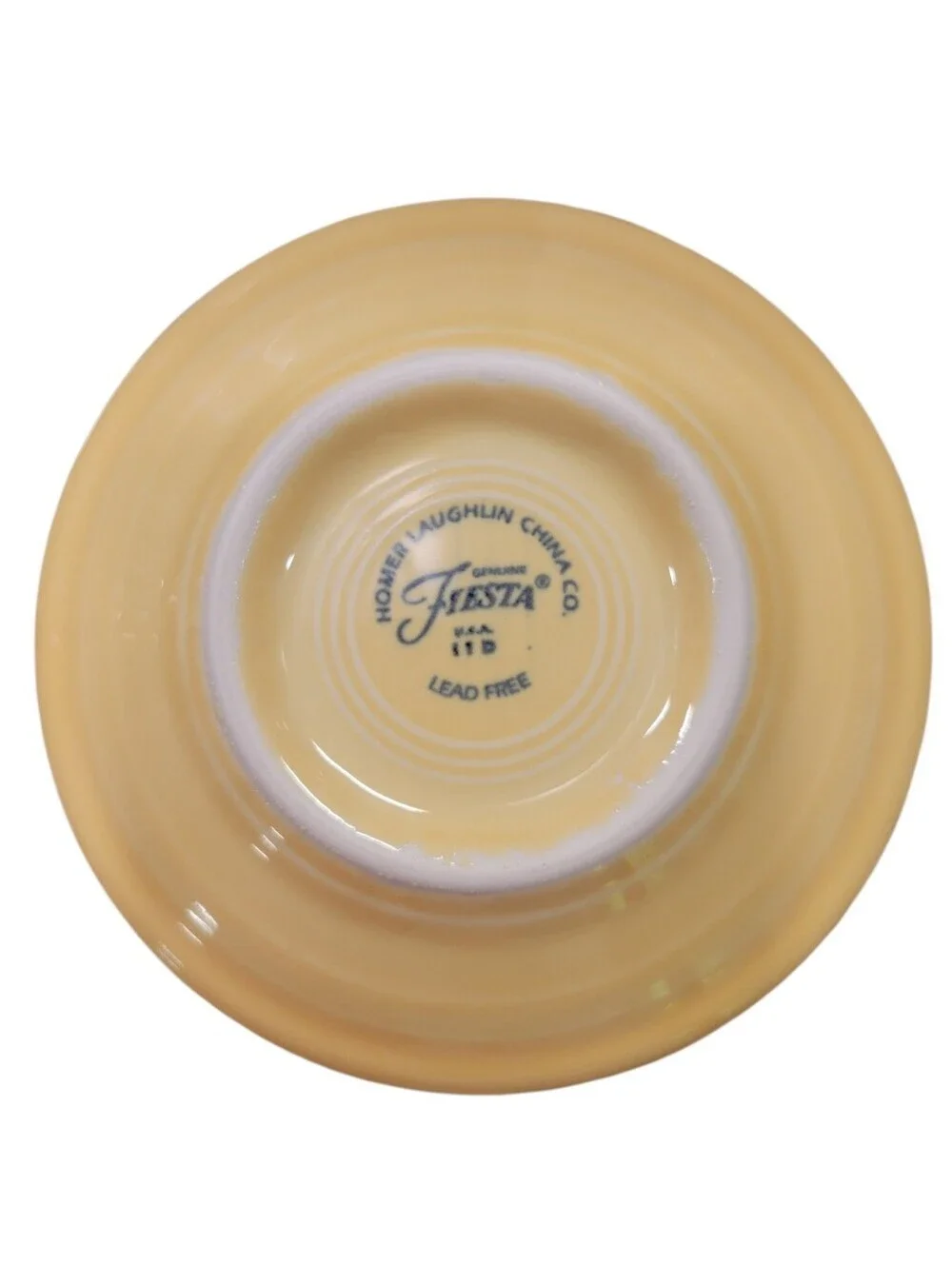 ☀️ Fiesta® Yellow Stick Handle Demitasse Cup & Saucer ☀️